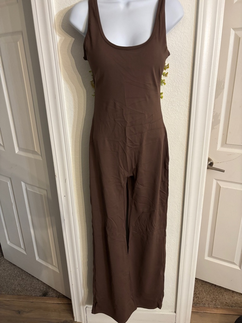 Brown jumpsuit